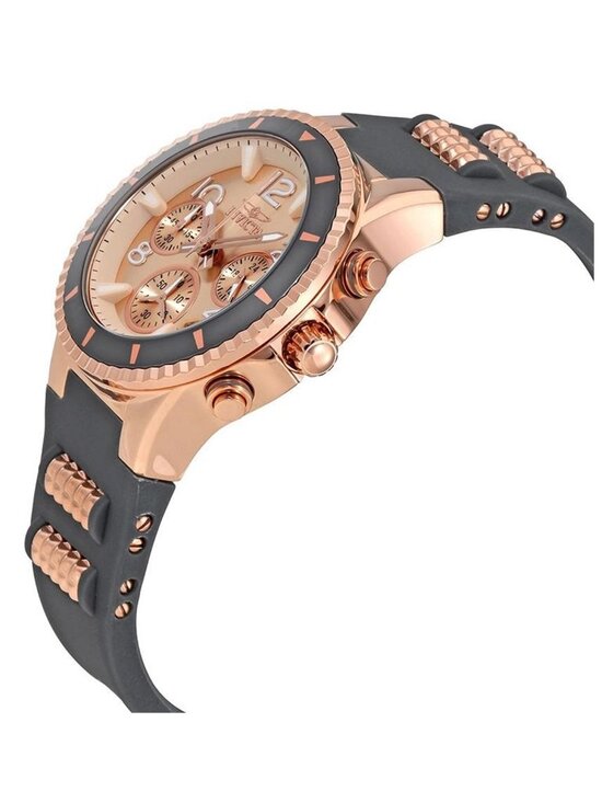 NWT Invicta BLU Chronograph Rose Dial Ladies Watch main image 2